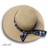کلاه زنانه ساحلی حصیری مکزیکی کوکوشنل