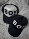 کلاه کپ نقاب دار پسرانه طرح BOY
