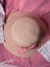 کلاه دخترانه ساحلی حصیری شهرزادی بچگانه