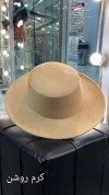 کلاه شاپو مدل فدورا لبه بلند ساده