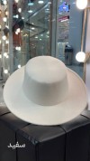 کلاه شاپو مدل فدورا لبه بلند ساده