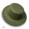 کلاه شاپو مدل فدورا لبه کوتاه ساده
