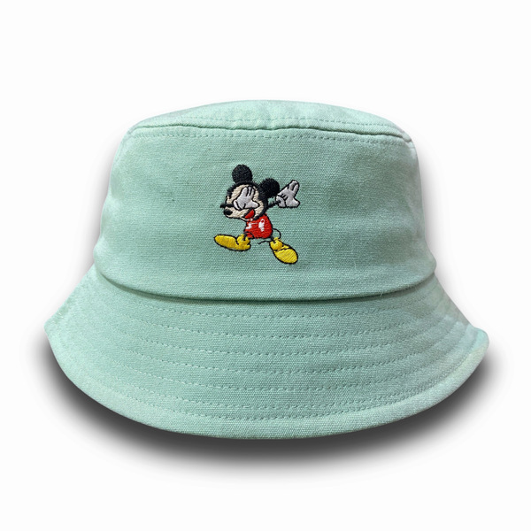 کلاه دخترانه باکت بچگانه طرح میکی موس 
