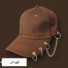 کلاه زنانه کپ نقاب دار زنجیر دار