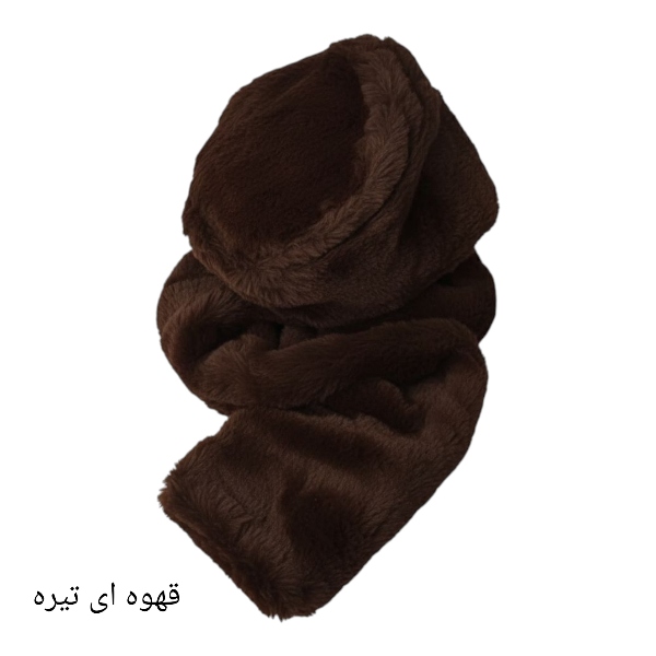 کلاه زنانه و شال گردن روس خز
