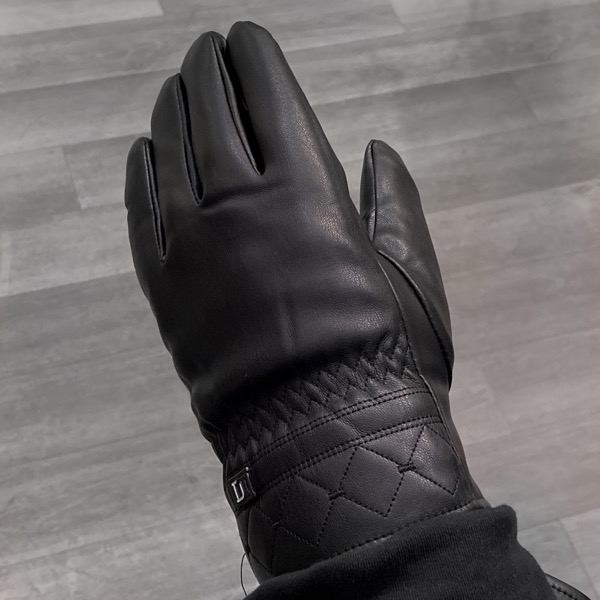 دستکش چرم جی داخل خز 