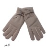 دستکش زنانه شمعی داخل خز