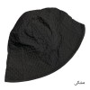 کلاه زنانه باکت بند دار ساده