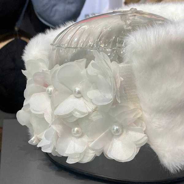 هدبند خز زنانه