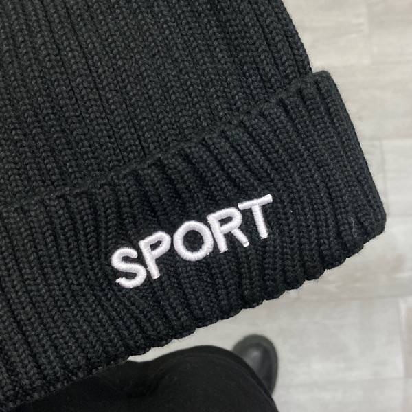 کلاه بافت طرح SPORT