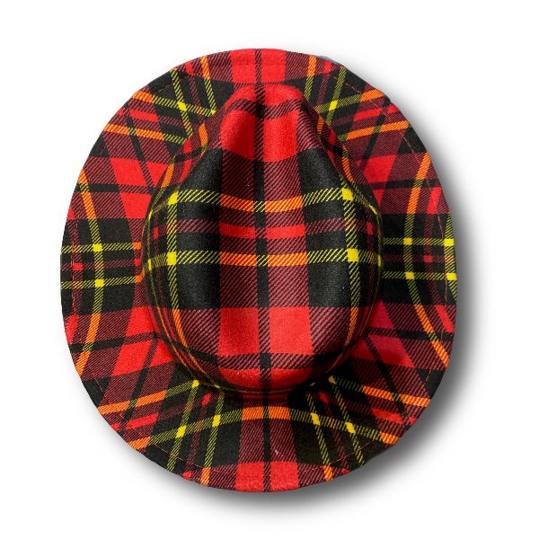 کلاه شاپو مدل خاخامی طرح چارخونه