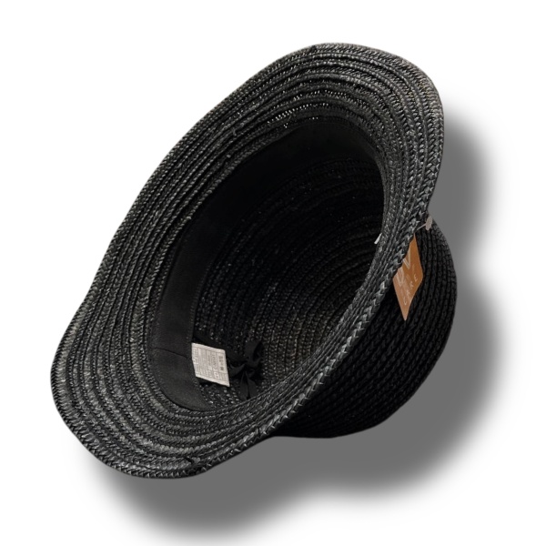 کلاه ساحلی حصیری فدورا لبه کوتاه