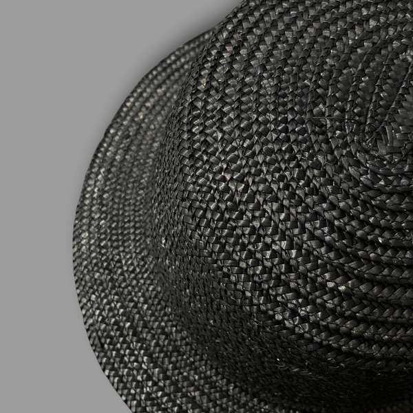 کلاه ساحلی حصیری فدورا لبه کوتاه