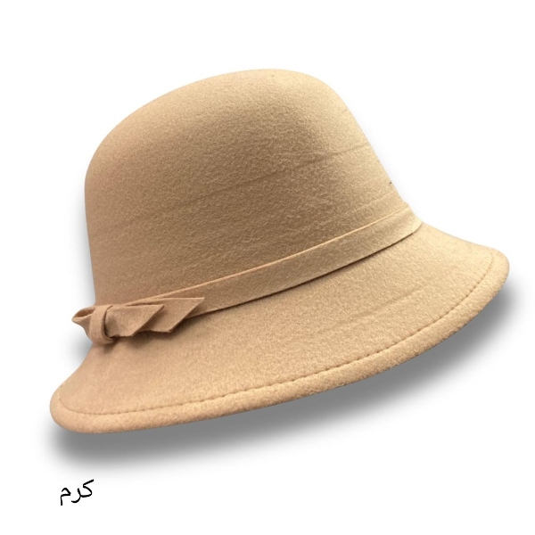 کلاه شهرزادی لبه کوتاه پاپیونی