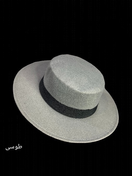 فدورا لبه بلند بند دار