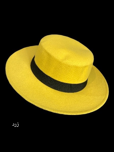 فدورا لبه بلند بند دار