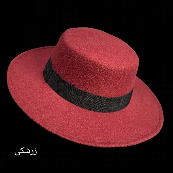 فدورا لبه بلند بند دار