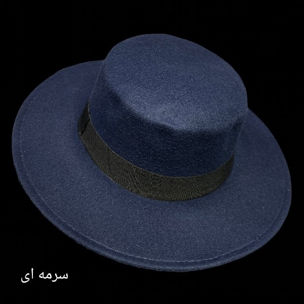 فدورا لبه بلند بند دار