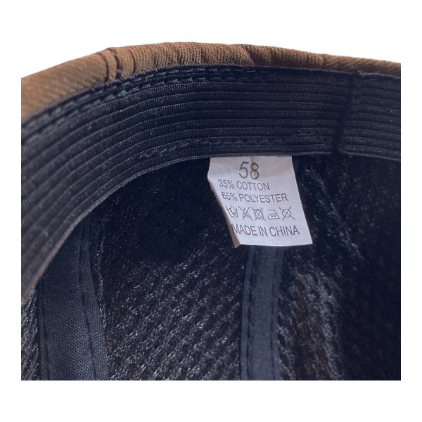 کلاه باراتا کتان ساده 