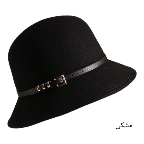 کلاه شهرزادی لبه کوتاه کمربند چرمی 