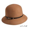 کلاه شهرزادی لبه کوتاه کمربند چرمی 