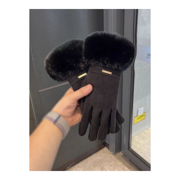 دستکش فوتر لبه خز