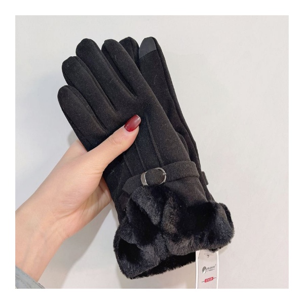 دستکش فوتر لبه خز