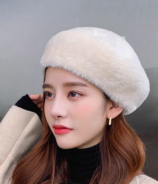 کلاه برت کج فرانسوی خز