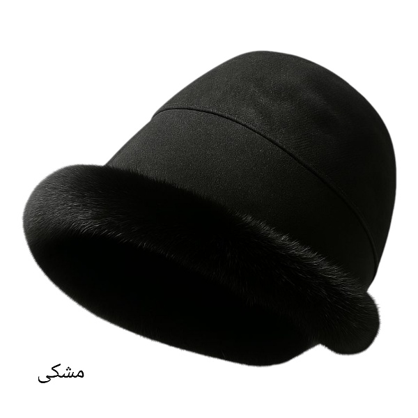 کلاه باکت دور خز فانتزی