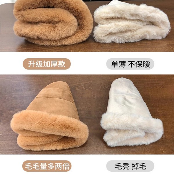 کلاه باکت دور خز فانتزی