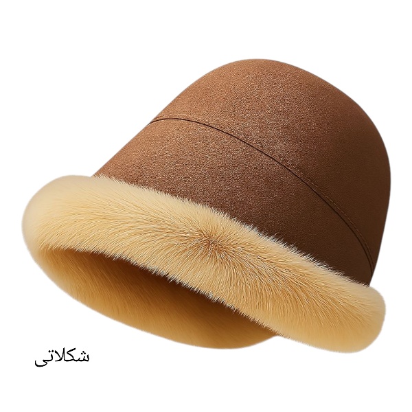 کلاه باکت دور خز فانتزی