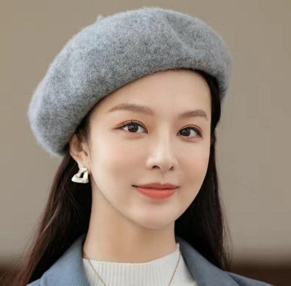 برت نمدی بنددار ساده