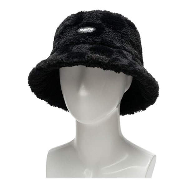 کلاه باکت خز شطرنجی 