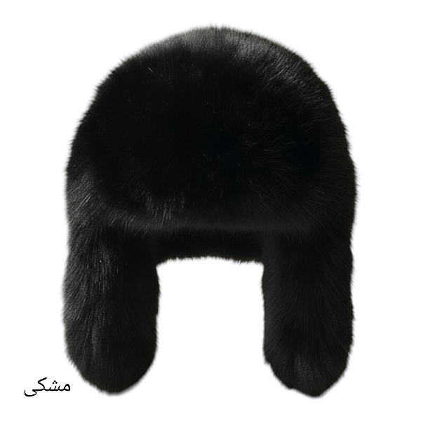 کلاه خلبانی روسی خز ساده