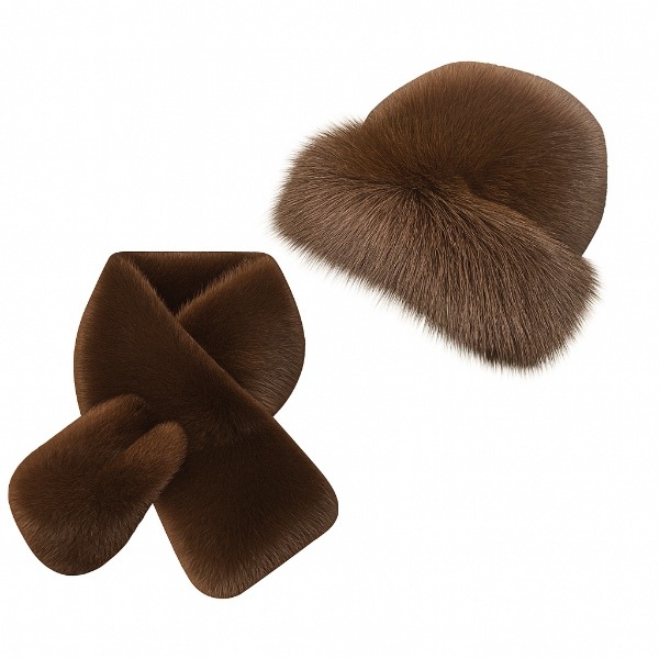 کلاه و شال روس 