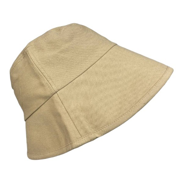 کلاه باکت لبه بلند کتان ساده