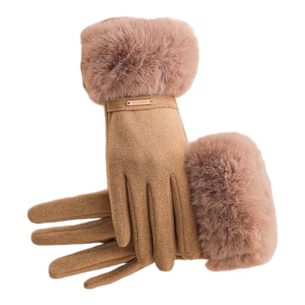 دستکش فوتر لبه خز