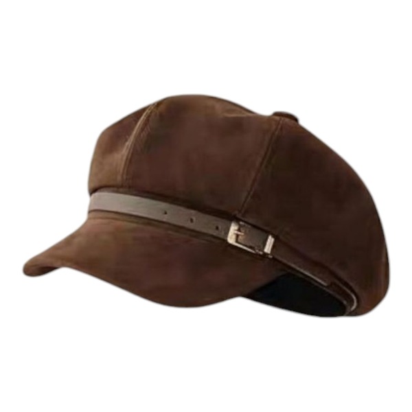 کلاه کاپیتانی جیر کمربند چرمی 