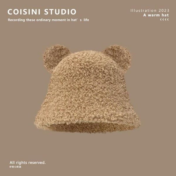 کلاه باکت تدی گوشدار