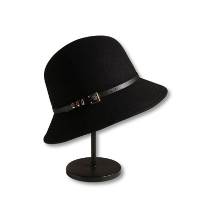 کلاه شهرزادی لبه کوتاه کمربند چرمی 