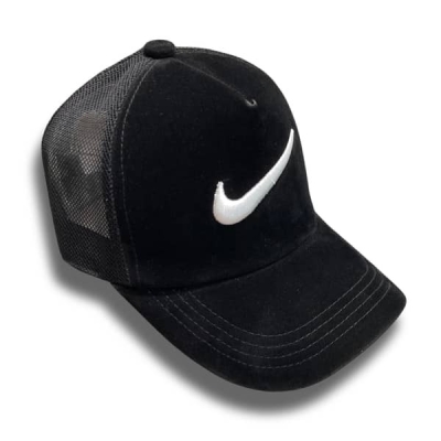 کلاه کپ نقاب دار پشت تور طرح نایک