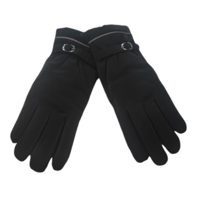 دستکش زنانه شمعی داخل خز