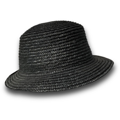 کلاه ساحلی حصیری فدورا لبه کوتاه