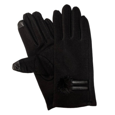 دستکش فوتر پوم دار داخل خز