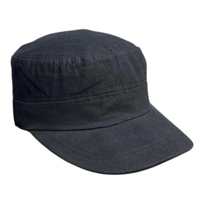 کلاه کپ نقاب دار سر تخت کتان ساده