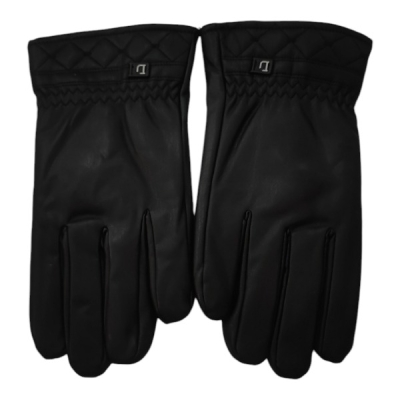 دستکش چرم جی داخل خز 